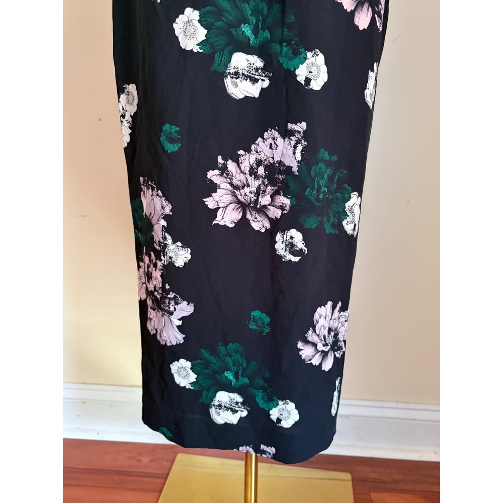 A.L.C. Bell Silk Floral Midi Pencil Skirt Spencer Hastings Pretty Little Liars 4 - Picture 7 of 10